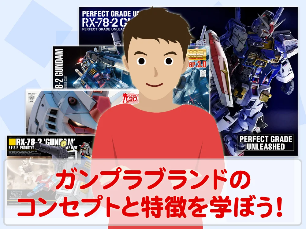 ガンプラブランドの特徴を理解して買取価格を予測しよう！